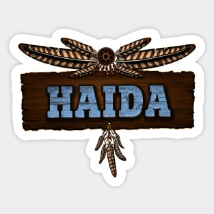 Haida People Sticker